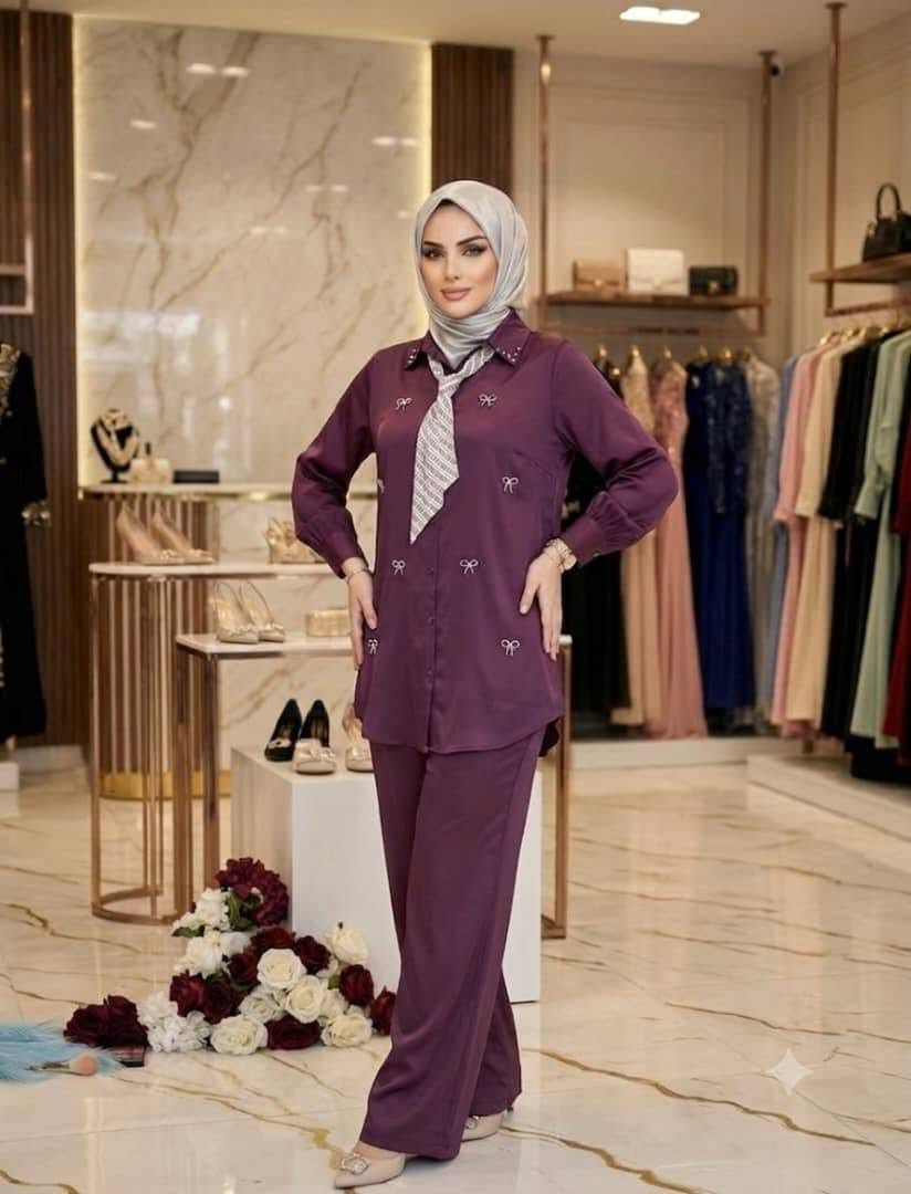 كولكشن صيف 2026…

طقم نسائي شرعي ستايل تركي كرافة مكلف فيونكات الماس شك يدوي…

قماش ساتان مت تركي هالي الجودة مكفوووول…

مقاسين 38 / 44…

5 الوان السيريه 10 قطع ياجبار يارب…
*بسسسسسسسسعر* 🔥🔥🔥


**إذا كنت صاحب هذا الإعلان وتريد حذفه لأي سبب، رجاءا أرسل رسالة إلى الدعم الفني**