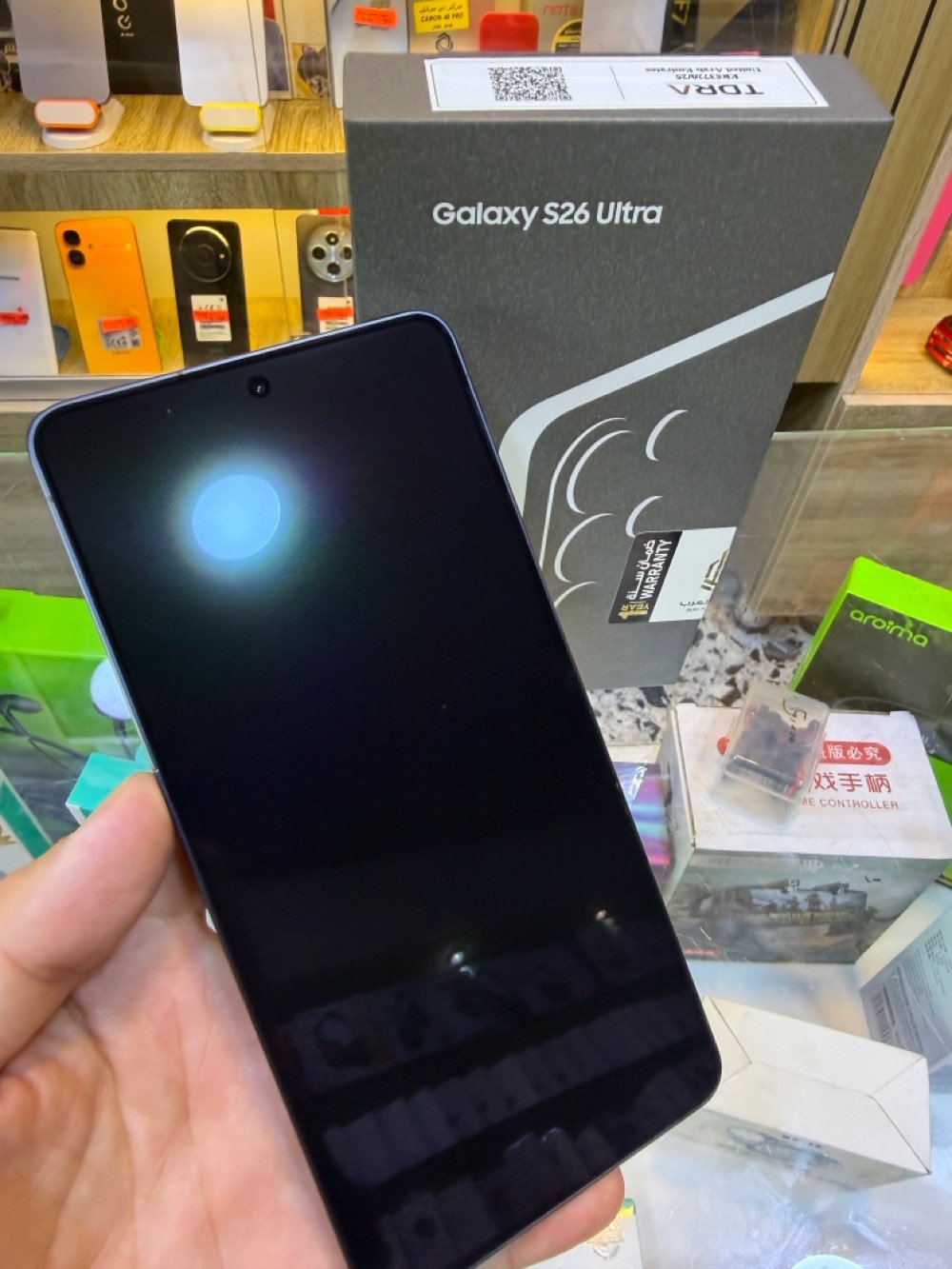 ‏s26 ultra 256

وكالة برج العرب

الجهاز مستخدم يوم واحد فقط

ملحقات كاملة

مع لاصق شاشة وحافظة وحماية عدسات

السعر 1325,000/اسعار ثابتة

الملك سنتر/السيدية

***********

المستخدم بيع داخل المحل فقط