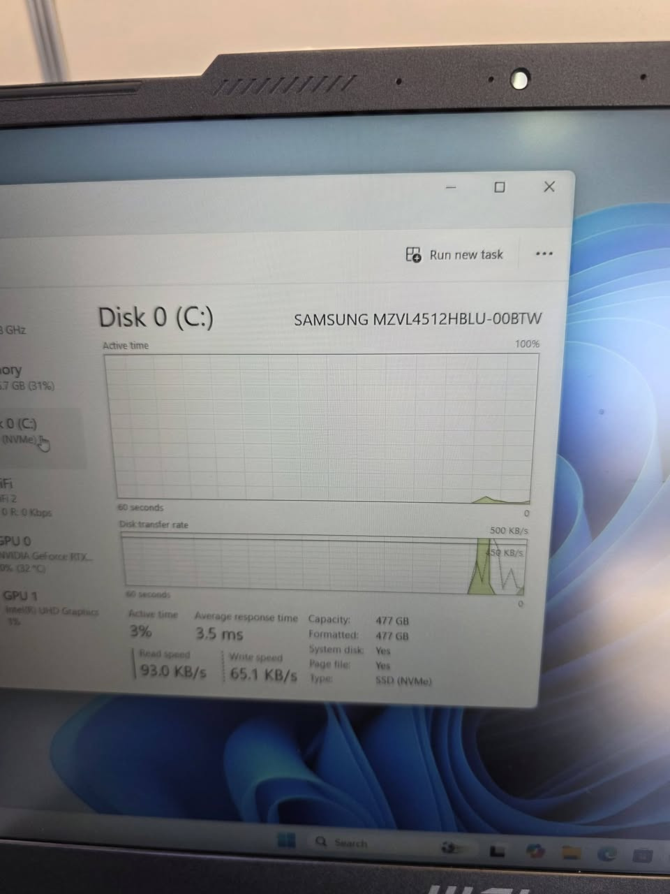 ڕێژەی پاتری 82.7%
لاپتۆپی دەستی دوو MSI Cyborg 

نرخی 780 دۆلار نرخی جێگیر 

سعر 780$` دولار قفل غير قابل للتفاوظ 

🌟 Condition: Used  دەستی دوو 

─── 

💻 Brand: MSI 

─── 

💻 Model: MSI Cyborg 15 

─── 

⚙️ Processor: Core i7-12620H 

─── 

⚙️ Generation: 12 جیلی 

─── 

🟰 RAM: 16 DDR5 RAM 4800Htz ڕام شانزە  گێگا 

─── 

💾 512 SSD NVMe ئێس ئێس دی ئێن ڤی می 

─── 

🖥 15.6 Inch FHD 144 HZ - فوڵ ئێچ دی هێرتزی 144 

─── 

🕹GPU0: Shared 8 کارد شاشە داخلی هەشت گێگا 

🕹GPU1: RTX 4060 GB کارد شاشە خارجی هەشت گێگا 

─── 

🌟  backlit Keyboard کیبۆرد باکلێت 
─── 

💰Price 💵: `$780 Fixed. 

─── 

✅Location: Erbil شوێن هەولێر
📞 Contact: *********** Viber and Whatsapp بۆ پەیوەندی
📞 *********** Whatsapp
