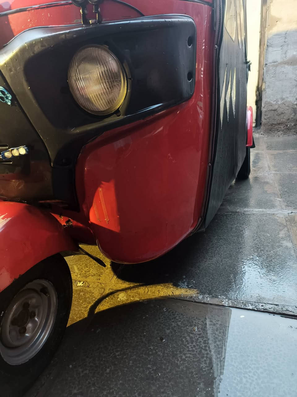 سلام عليكم تكتك2018شهر 12 رقم سنويه كليزي تحويل ثاني يوم من اكسن من مكينه من كير خير من الله بكاني بغداد حي نصر تخم تاير ابو حيه هسه شديتهن بس صفحه مصبوغه بيه باقي مكفول شراي خابر سعره  500قفل ‏‪***********‬‏
