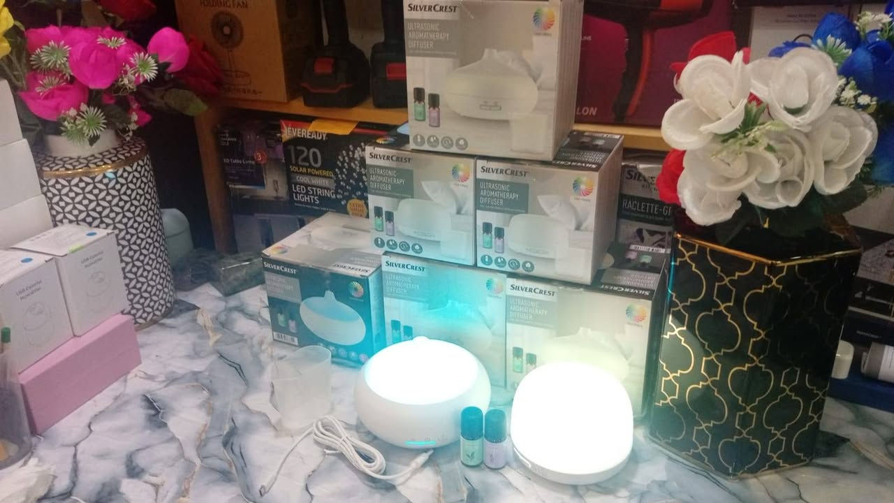 متوفر مبخره مائيه من 
شركه سلفر كرست الألمانيه   متوفر بنوعين حجم 
كبير وصغير 
مع معطر عدد 2 
عطر الاول اللافندر
عطر الثاني الشاي الاخضر
حجم خزان 150ML
للحجز والاستفسار مراسله الصفحه
تيك توك #بهاء_امزون
او عن طريق الواتس اب ***********
