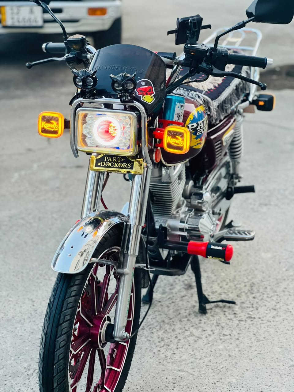 بارت 2024 
منفيس اصلي
محرك200
شرط مامفتوح ولامبدل اي شي جديد 
سعر900 بي مجال لشراي 
***********
