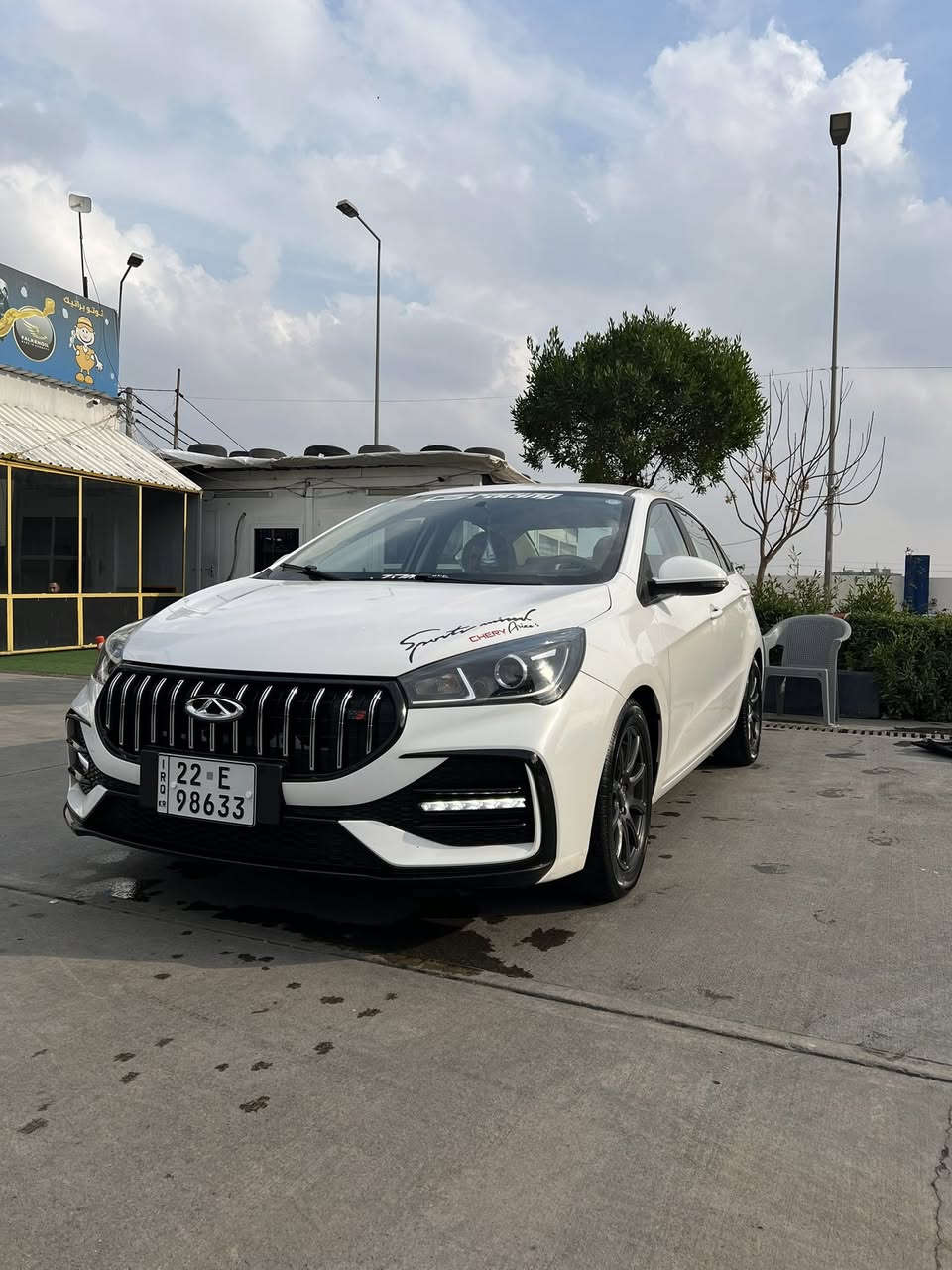 شيري اريزو 5 2024
ماشية 370000
سنوية ب اسمي 
 مكفولة بدون دعم بدون صبغ بدون بارد
الأضافات 
1- جناح خلفي 
2 - شاشة اصلية بضمان 10 سنوات
3- اضافة سماعات خلفية عدد 2 
4 - ارضيات حوضية قالب بلاد بلون الداخل 
5 - دوشمة كشنات وكفر دشبول 
6- كفر جوة المحرك 
سعرها 107
مكان السيارة سامراء ///‭0773 518 9782‬
