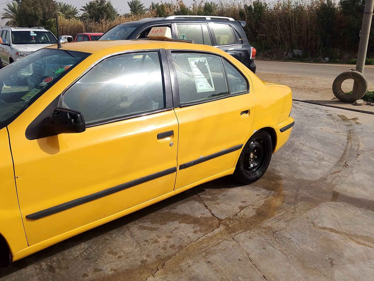 2011 للبيع كير ومحرك وتبريد مكفولات رقم بغداد باسمي ثاني يوم احولك السياره مصبوغه حزام للجماليه اي ظربه مابيه صدره 50بلميه موجوده حله وبغداد السعر 32
***********
