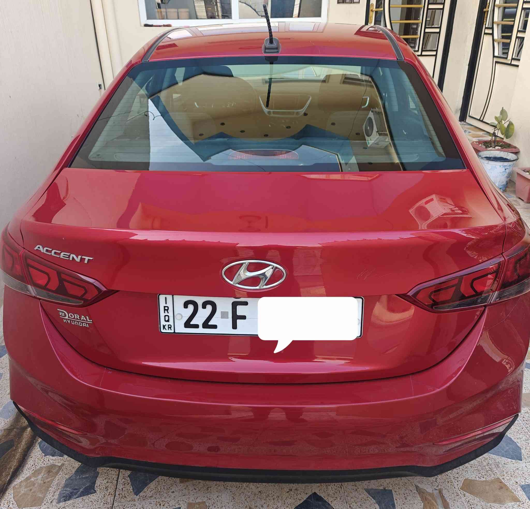 هونداي اكسنت امريكي
موديل 2022
السعر125$
ضررها بوند صبغ بدووون دواخل  
صور الضرر ب المنشور 
ماشيه 25000 mil 
❇️مواصفات  
⭕️كامره خلفيه وشاشه 
⭕️تحكمات ستيرن 
⭕️كروز سرعه 
⭕️4 دسك Abs 
⭕️حجم المحرك ١٦  دووووش 
⭕️تحكمات ستيرن 
⭕️كير ومحرك شرط
⭕️سيارة جديدة وجاهزة من كلشي 
⭕️رقم اربيل جاهز 
⭕️فحم كزوز اصلي
⭕️وبقية المواصفات الاساسيه  
⭕️مكان السياره موصل
***********
