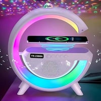 سماعة بلوتوث • شحن لاسلكي • إضاءة ملونة