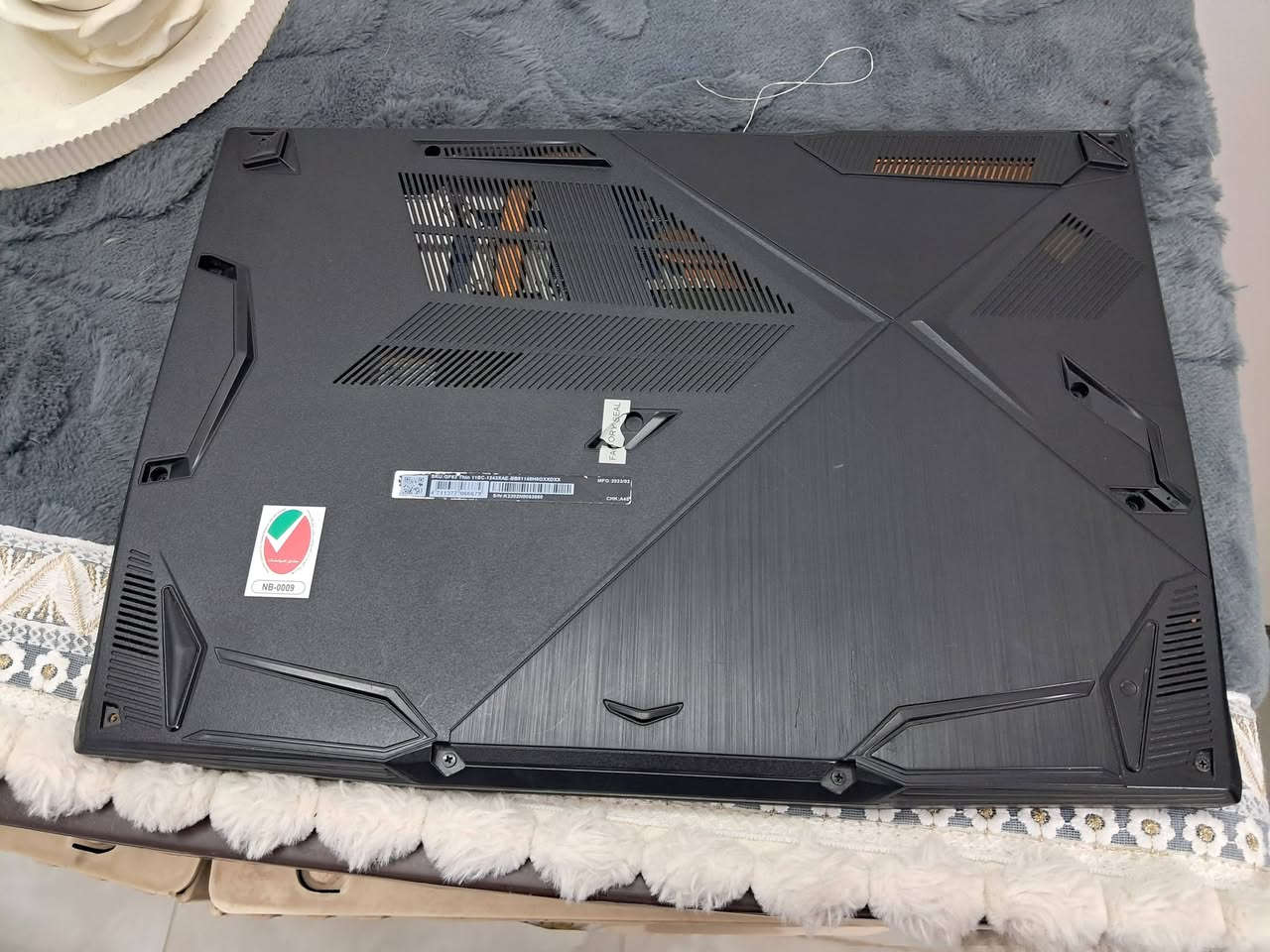 سلام عليكم هذا مواصفات لابتوب نضيف
 للبيع                                                                                Ci5 11400H
Ram 8g
Hard 512g 
شاشة 165hz                                                                 السعر ٨٥٠ الف دينار


**إذا كنت صاحب هذا الإعلان وتريد حذفه لأي سبب، رجاءا أرسل رسالة إلى الدعم الفني**