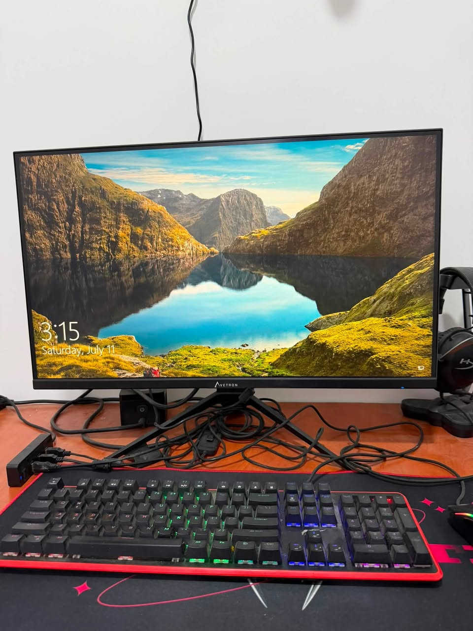 Case:
Core i3 12400f
Ram 16gb 3200 T-Force
Motherboard: Asus b660-mk
CPU Cooler: Deepcool le520
GTX 4060 
2TB SSD
1TB MDAT2
RGB Cooling Fans

Gaming Chair: Meetion

Mouse: Glorious O RGB

Headset: Hyper X Cloud 2

Keyboard: Gamenote Mechanical RGB

Gaming Monitor: Avetron RGB

Mousepad: Gamenote

ست اب كامل للبيع جمعتهة قبل ٨ اشهر  - مكان بغداد 
سعرهة 700$ 
رقمي ***********
