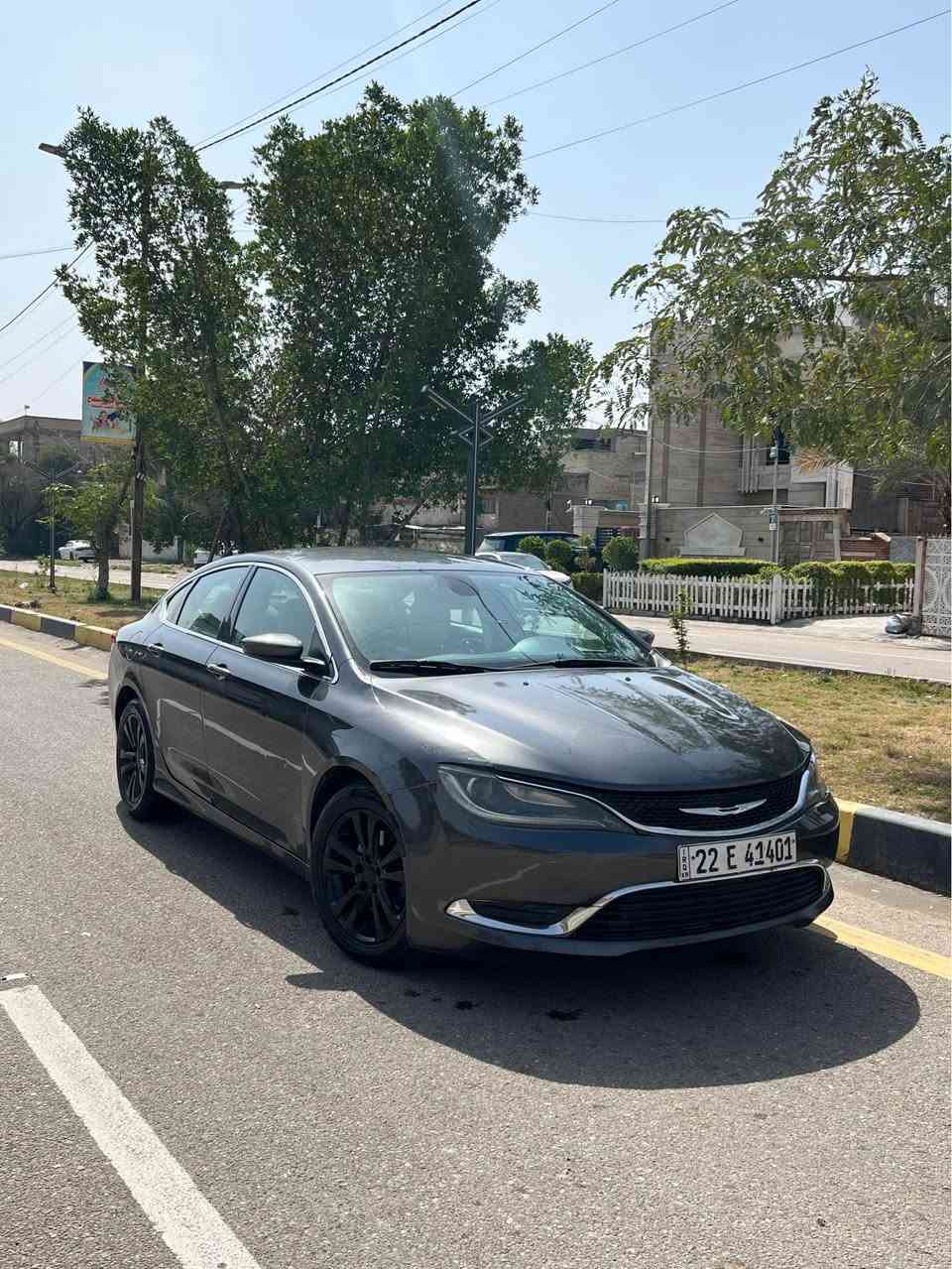 السلام عليكم 
كرايسلر c200 /2015 
السياره بيها 3 قطع صبغ رقم اربيل تريد تحويل تريد وكاله ماكو مشكله السياره صدر جديد تخم تاير جديد فيت بم وعبوه ومنضومه بانزين كلها جديده السياره بولش حمام نانو سيراميك جديد قبل اقل من سبوع سويته داخل بيجي واسود لونين شاشه جبيره كير ماوس9 نمر سايد بريك لمس السياره جاهزه الاخير السعر 90وبيها مجال مكاني بغداد البنوك 
***********
*********** بغداد, العراق
