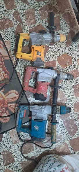 السلام عليكم شغالات على الفحص الدريلات على ٣٥ والكوسره على ٢٥ والكوسره الحمره ٣٥ للاستفسار *********** يوجد توصيل
