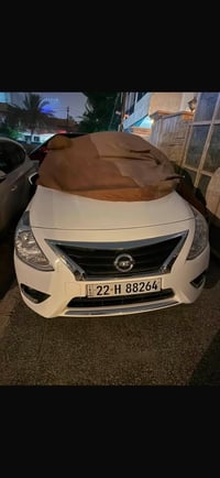 نيسان سني موديل 2024 ماشيه 23 الف سياره كفاله عامه جديده بيه مكانين با...