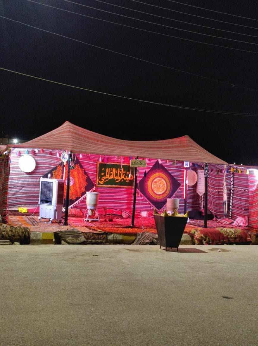 سلام عليكم خدام الحسين  اقماش مفصل نبيع بس⛺ اقماش
عدنه 8ب4 سعر 300 قفل🔥 
عدنه 6ب4  سعر 250 قفل 🔥 
عدنه 4ب4 سعر 190 قفل 🔥 
واذا تريد نفصلك مثل ما تريد نفصل عادي  ⛺ 
خدمت توصيل جميع🚕 لمحافظات  
رقم***********
