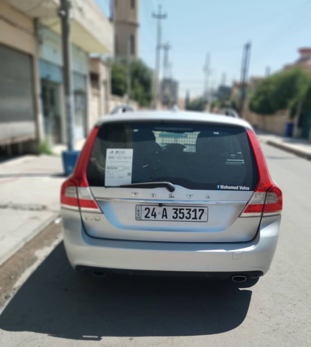 سياره فالفو ستيشن
v70 فول مواصفات
موديل 2015 باسم صاحبها الشرعي
رقم دهوك شرط لا صرف ولا نفخ
تحويلها مباشر  رقم موبايلي
***********
