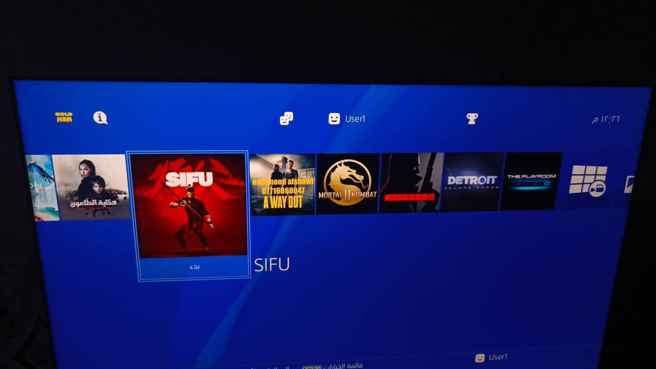 السلام عليكم : ps4 سلم مهكر واحد تيره كامل ملحقات كارتونه ويدات اثنين وحده اصليه وحده تجاريه نوع التهكير قرص مو فلاش يشيل العاب خير من الله للتواصل ***********
