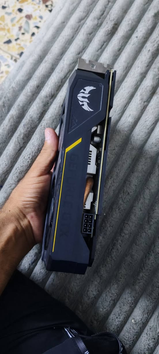 كارت شاشه للبيع

GTX 1660 SUPER ASUS TUF
الكارت نضيف كلش بعد الستيكر موجود
حرارته تحت الضغط 2K توصل 70 - 74
السعر 165 الف
مكاني بغداد / ***********
