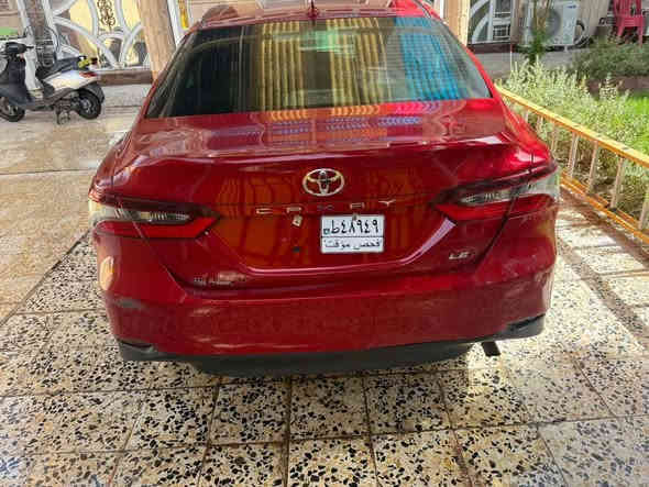 السلام عليكم
عرض 2023 TOYOTA CAMRY LE
سياره بدون صبغ فقط بارد 
Eco_normal_Sport  
محرك 4 سلندر 
رادار امامي  
قيادة ذاتية    
ارباگات بيلادي بدون ايرباك 
عداد المسافة 27,000mi مايل 📏 
رقم الشاصي موجود في الصور 
مكان سياره الكوت 
السعر بلا رقم 210 تترقم جميع المحافظات 
 واتس موجود
  ***********
***********
