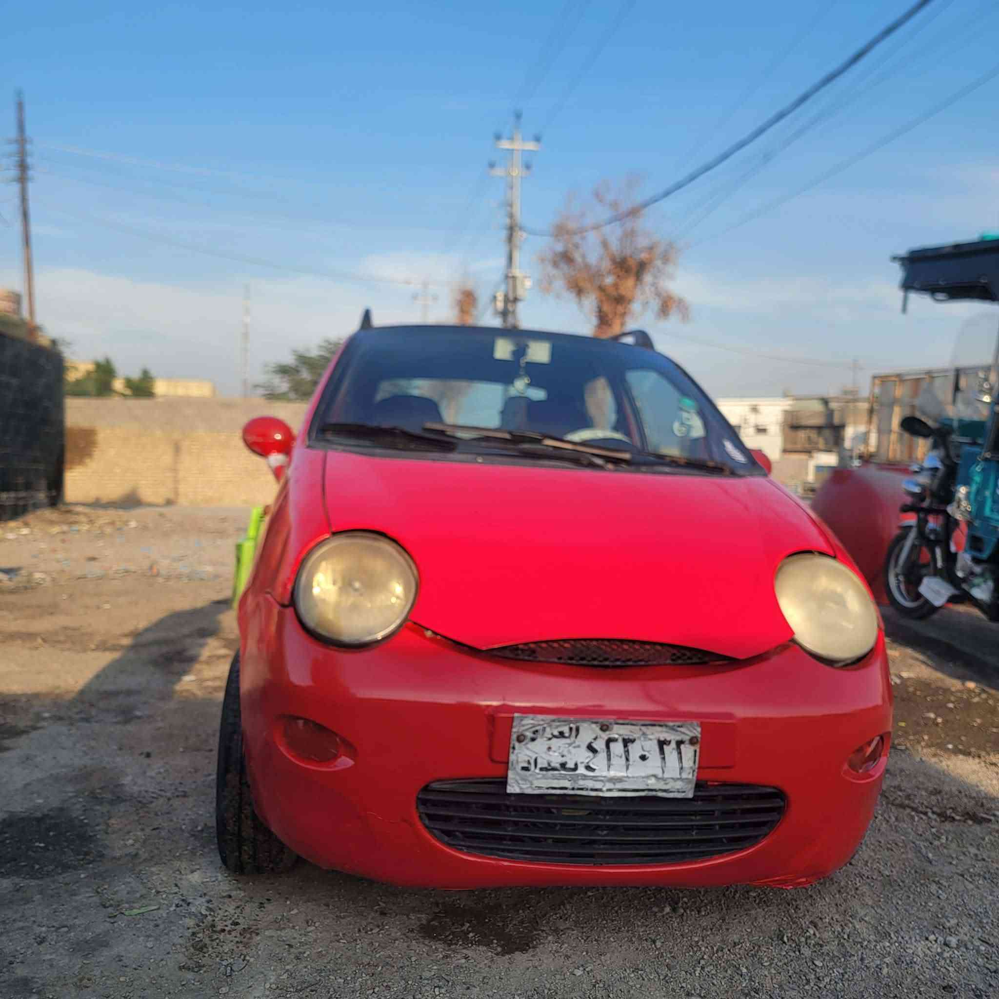 شيري كيو كيوQQ للبيع سياره جديده
مكينه كير حداديه كفاله عامه تدفئه تبريد❄️

سياره بلاديه قطره صبغ مابيه تخم تاير ويل كب 

كير اتوماتيك  وشاشه وكامره خلفيه

سياره صوليه بنفس اليوم تداور بسمك

سعره 28ورقه وبيه مجال قليل👍🏿

رقم الهاتف{***********}
