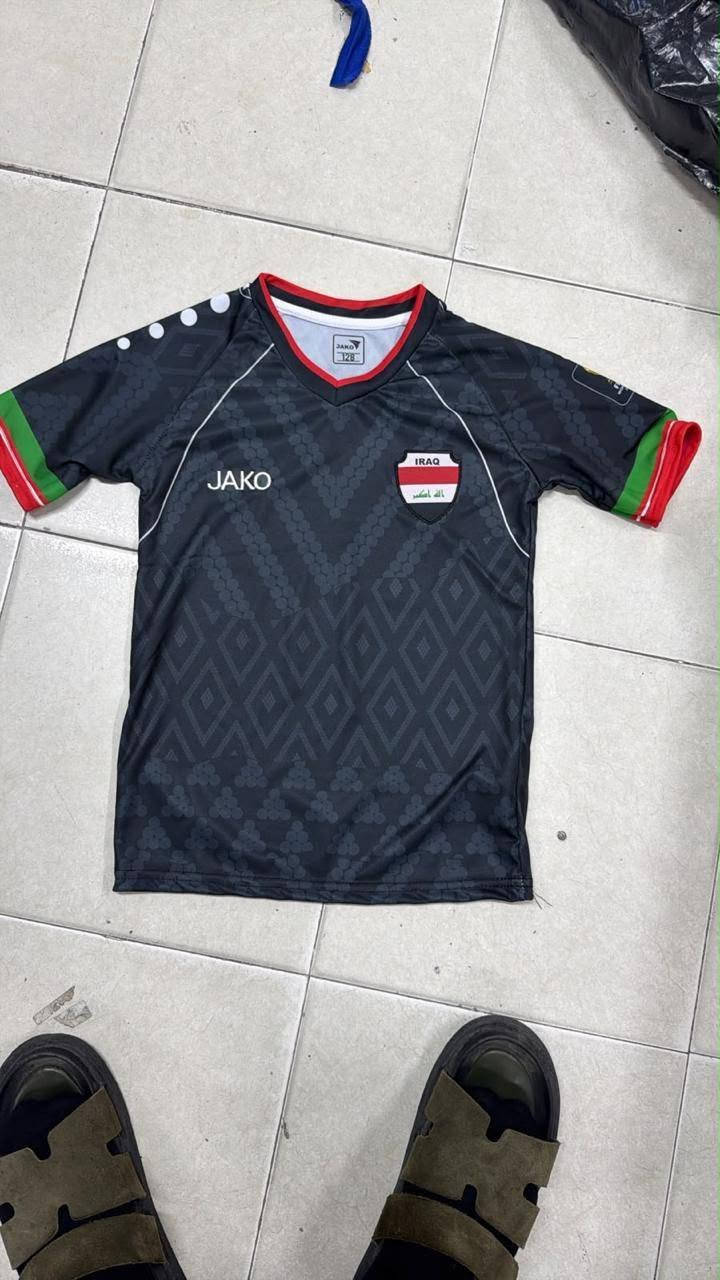 السلام عليكم وجبة دريسات كاس العالم للمنتخب العراقي جودة ممتازة يوجد قياسات شبابي أيضا 
جملة فقط 
للتواصل واتساب 
***********
