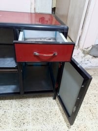 ميز المنيوم ٢م • مجمدة ارجيلك ١٤قدم • موصل الجديده