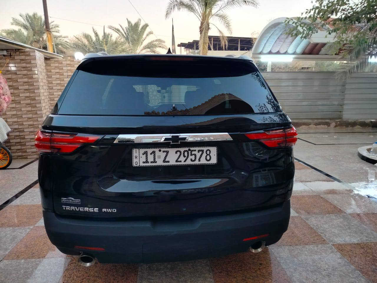 شفروليه ترافرس 2023 فول موصفات
موديل 2023  فول موصفات 
_وارد امريكي  للبيع 
_لون اسود  مميز 
_ ⚠️ضرر : خلفي بسيط بدون ايرباك ... صور حادث بالمنشور 
 _ شواصي و الغود مكفوله بجم كبس 
_ سياره ممشى47ml
_محرك 6v مكفول 
_كير مكفول 
موصفات فول عدا فتحه  فئه LT2
_خمس كامرات 5 ـــــ 360 درجه 📷
_كامره خلفيه أثناء قياده 📷
_رادار امامي خلفي جانبي ⚠️
_تنبيه هتزاز في الكشن استشعار رادارات⚠️
_كاميرات جانبيه خلفيه اماميه 📷
_ خمس بصمات ابواب  
_ويل لون سلفر مميز 
 _ دبل جنطة + فتح بثلاث وضعيات ( بصمه _ ودكمه _ واستشعار عند الاقتراب ) 
 _رادار امامي _رادار خلفي _رادار جانبي _توقف ذاتي
_هندبريك دكمه 
 _تبريد ثلاث قطع : 
_ تبريد مقاعد وتدفئه عدد 4 
 _كراسي جلد مميز منفصل vip
_شاشه قاصه
 _مثبت سرعه
 _تحكم استيرن + تدفئه استيرن + استيرن كهرباء 
_ تحديد مسار +تشغيل عن بعد 
 _جنطه كهرباء (هايدروليك )
 _ مرايات كهرباء شفط + تحكمات 
_كشنات كهرباء + (خزن ميموري)  
_ تحديد نقاط عمياء
_سماعات Bose دمام +مضخم فول صوت 
_*سياره جديده رقم بغداد 
_تحول ثاني يوم بأسم المشتري 
سياره جديده بمعنى الكلمه  
 *السعر_ اتصال او تواصل واتساب لمعرفه باقي تفاصيل  
مكان البصره  ابي الخصيب 
الاستفسار الاتصال ***********
