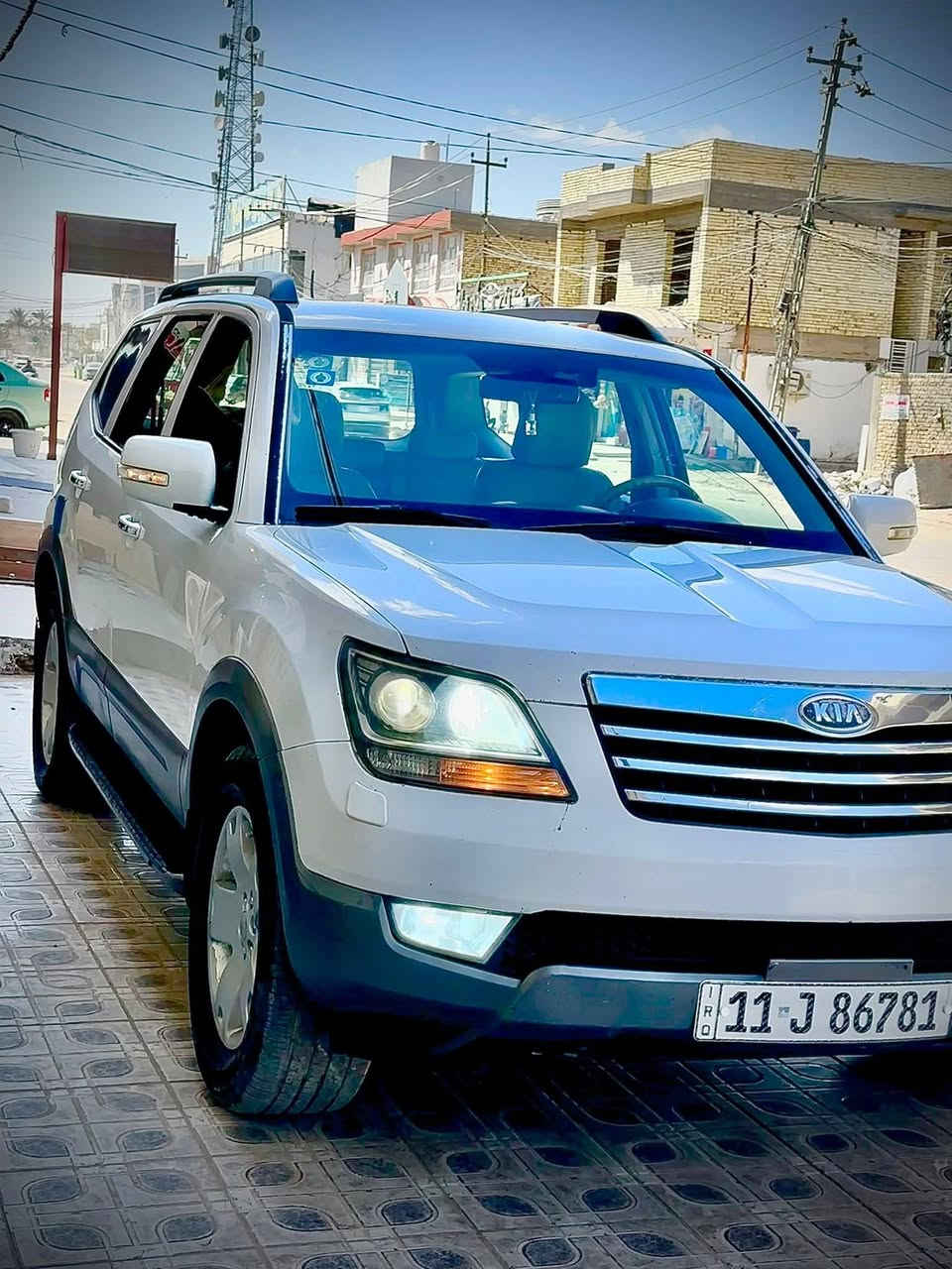 كيا مهافي
موديل 2012خليجي
واحد على واحد 
رقم بغداد بسمي 
الرقم الجديد 
مكينه وكير كفاله بس واشر قبق ولفات 
تبريد ثلاث قطع ثلج زائد تدفئه 
حداديه جديدة 
والكشر كما موضح بالسونار 
السعر 135 بيها مجال بسيط 
رقم مبايل ***********
