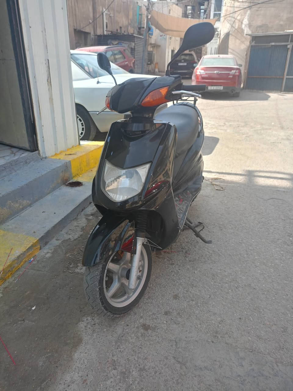 السلام عليكم اخوان دراجه سكنس 110 نظيفه خير من الله السعر 550 مكالمه بغداد زعفرانيه الشراي يتصل بيا رقم او واتساب***********
