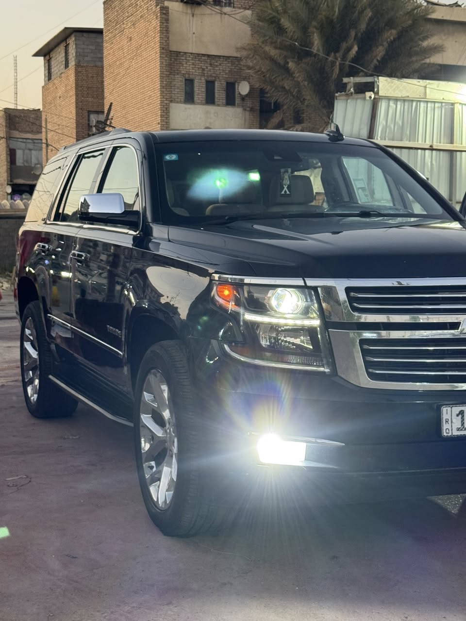 السلام عليكم
للبيع تاهو امريكي LTZ 

مديل 2019

سياره حلوه وجديده 

بيه صبغ صفحه السايق كامله 

سياره مدوشمه جديد ونضيفه شوفه العين 

سعره 280 وبيه مجال للطيبين 

للاتصال على الرقم ***********
