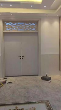 معرض بركات الزهراء للأبواب التركيه باب تركي  WPC ضد الماء و النمل الأب...