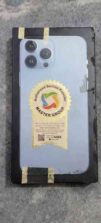 ايفون 13برو ماكس شرق اوسط ماستر /AAA مثل مموضح الكم بطارية 🔋 76 الجهاز...