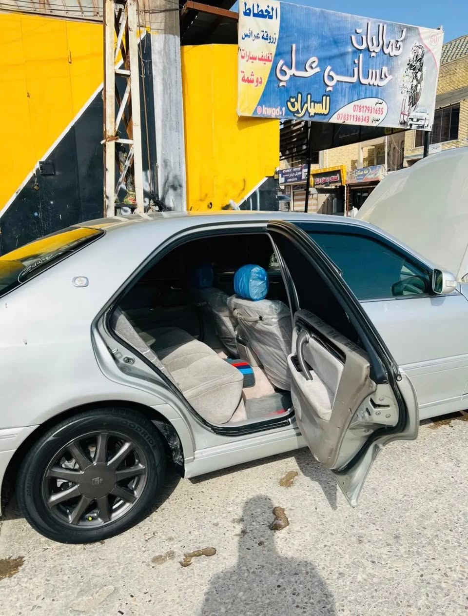 السلام عليكم جنون ملكه موديل 2002 كرستال أربع دكم فول عده الفتحه رقم نجف بسمي تحويل ثاني يوم سياره مصبوغه عام جماليه مابيه نقص مكاني ناصريه السعر 115 وبيه مجال الشراي يتصل ***********مكلف بنشر
