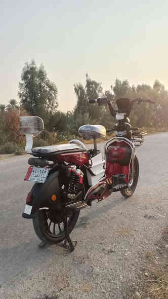 السلام عليكم بيسكل شحن للبيع  بس الشاره مال البطاريات عطلانه بس البطاريات جديده السعر 350وبي مجال الرقم***********
