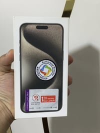ايفون 15 pro max للبيع.  مواصفات كلها بصورة مبينة بطارية ٨١٪؜  جهاز اخ...