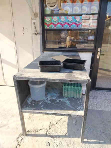 السلام عليكم ميز حديد للبيع تسگام النوع الثقيل
للأستفسار أكثر ***********
