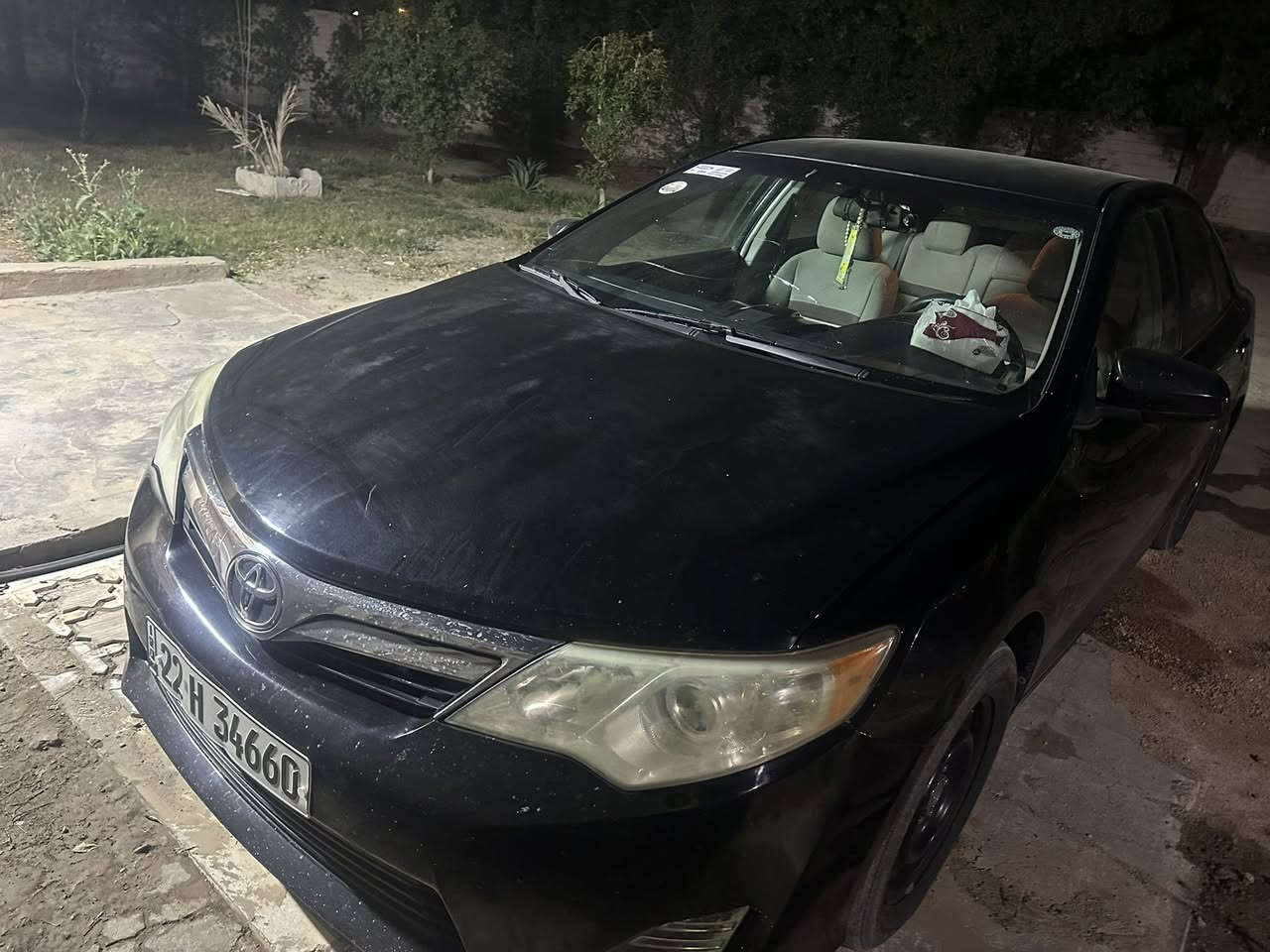 السلام عليكم . رمضان كريم وتقبل الله منا ومنكم صالح الأعمال.
كامري 2012 مكفوله كفاله عامة 
السونار مرفق بالمنشور 
مواصفات ال اي 
محرك 2500 المرغوب 
تحكم ستيرن 
مثبت سرعه 
معروف مواصفاتها لافتحه ولابصمه البقيه كلها موجوده 
حداديه جديده 
كير ومحرك نضاف بلادي 
ماشيه 170 الف 
نقوصات بس بوش خلفيه وحساس صالونصه 
عليها إدامة شامله وي منضومه البانزين
رقم أربيل تحويل مباشر
اتصال بس فيس ممتواجد 
السعر145 وبيها مجال 
الرقم ***********
