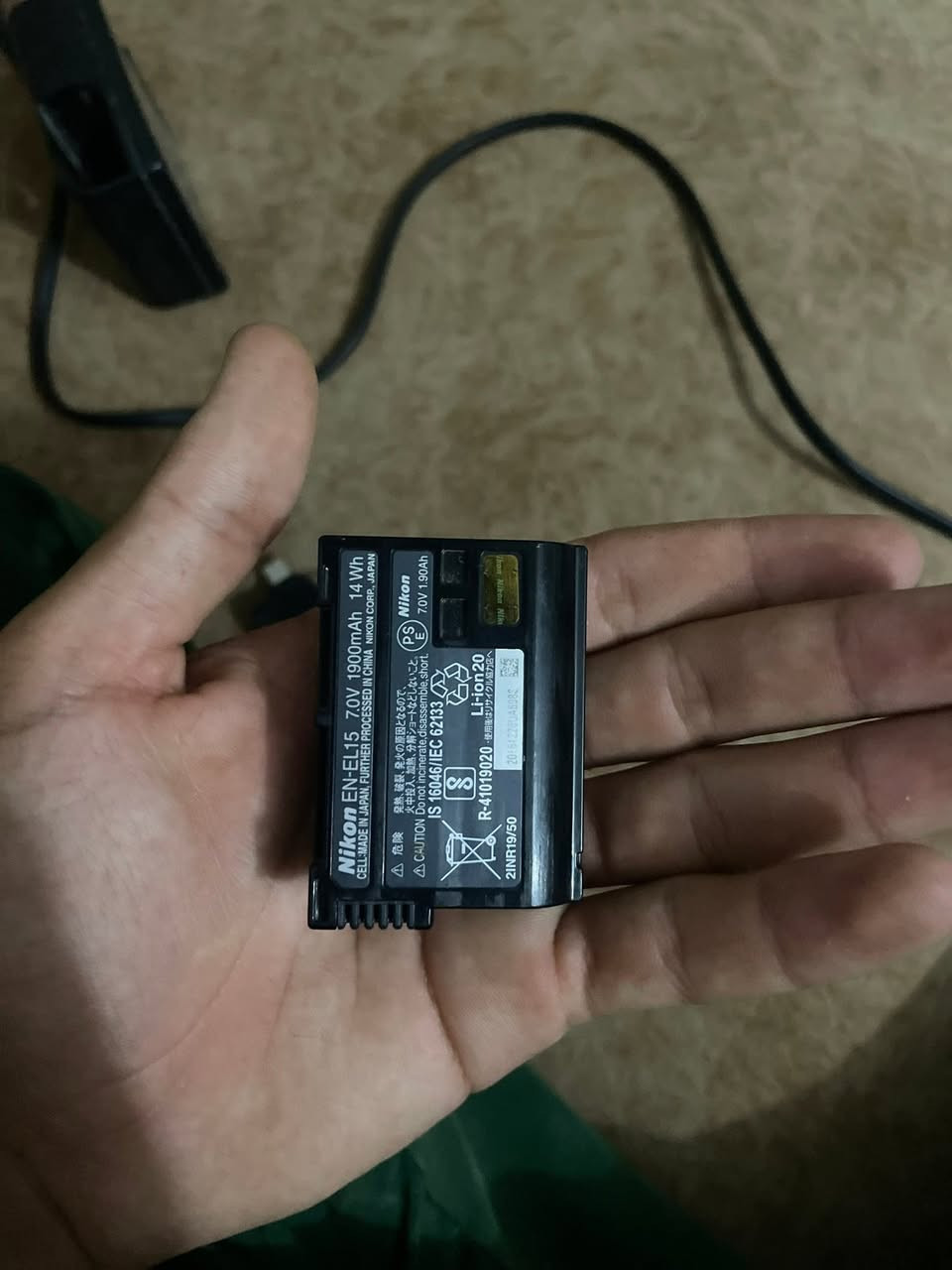 كأمره نيكون   D7100 كامره نضافه٩٠ مع بطاريه اصليه مع بدي حمايه مع شاحنه اصليه مع فيشه نقل صور للجهاز مع عدسه زوم من١٨_١٤٠


**إذا كنت صاحب هذا الإعلان وتريد حذفه لأي سبب، رجاءا أرسل رسالة إلى الدعم الفني**
