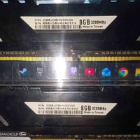 رام ١٦GB • ٢×٨GB • ٣٢٠٠MHz