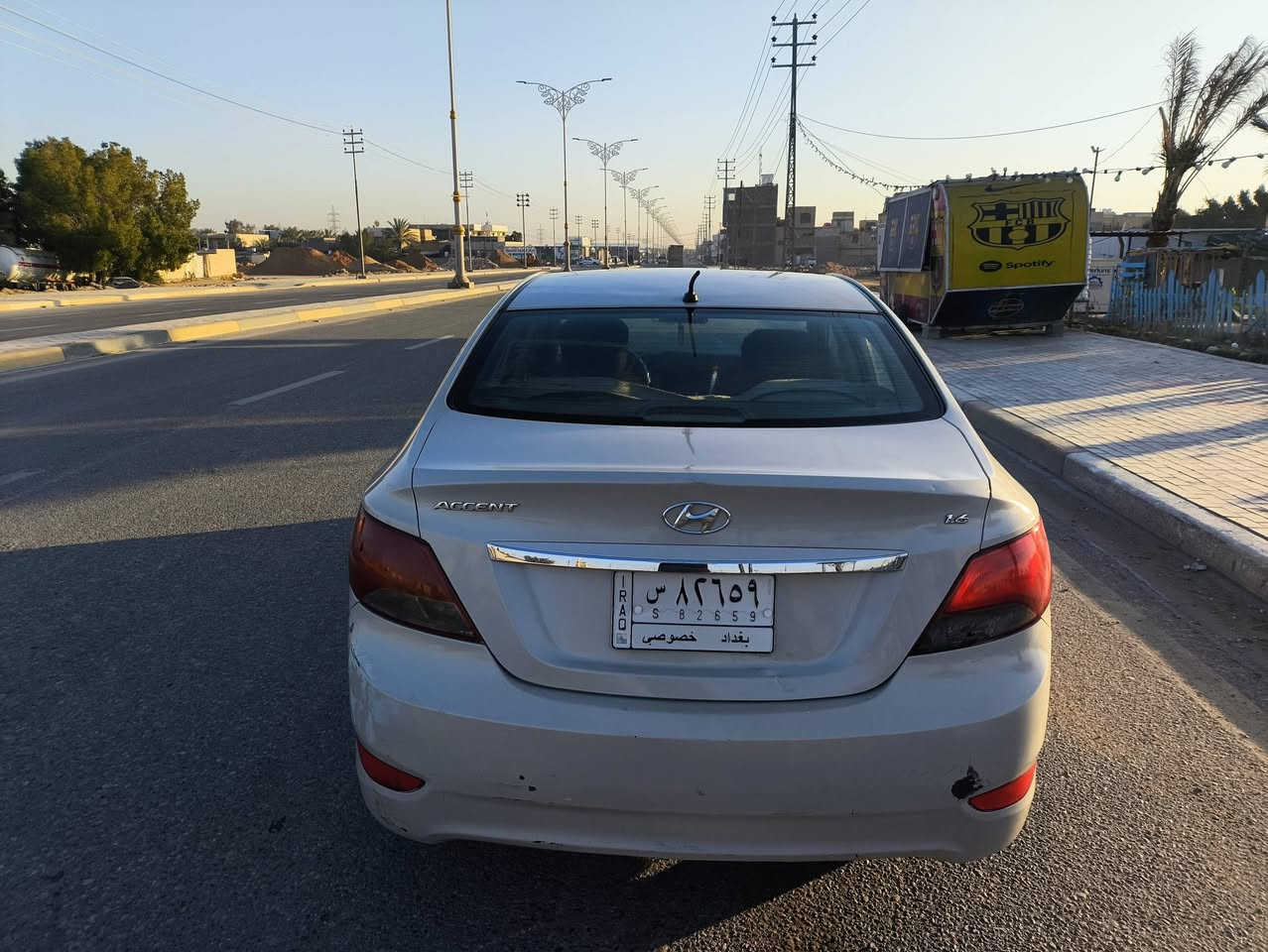 السلام عليكم اكسنت خليجي موديل 16 مكينه 1600 بيها 3قطع السيارة جاهزة رقم بغداد تحويل مباشر السعر80 بيها مجال بسيط مكاني كربلاء ***********
