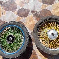 زوج تايرت هنة وال ويل جديد السعر 50بيهن مجال وصلنصه 15وبيها مجال 07756...