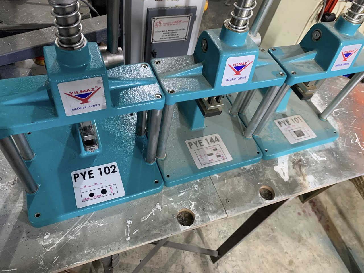 للبيع سيت ثاقبات يلماز بيهم بس وحده مستعملة   والباقي جديد للأستفسار اتصل او تفضل خاص
***********

***********

يوجد توصيل لجميع المحافظات
