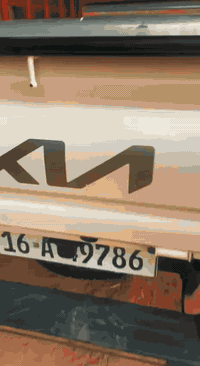 كيا حمل للبيع  موديل 2024 ماشيه 40الف حقيقي مكفوله كفاله عامه 07801245...