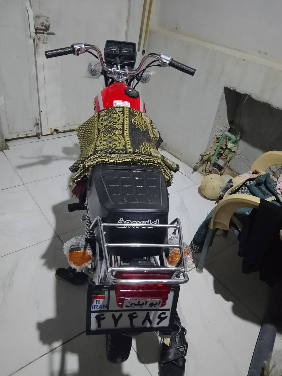 اربع كير يراني اصلي بلاد ل دراجه بل جيس  مكني نجف دراجه شوفت عينك أحله من ل صوره مزنجر موجد و هذا رقمي‏‪***********‬‏
