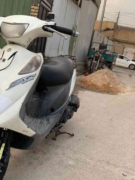 سلام عليكم دراجه ادرس سازوكي البيع السعر 750 او بيه مجال *********** وتساب بغداد
