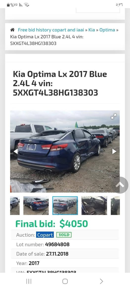 اوبتيما 2017 مواصفات نص فول كير ومكينه بلاد خير من الله السياره جاهزه وأحله من الصور بجم كبس ضررهه مثل ماموضح بالصور 3قطع السعر 115 ورقه وللتفاصيل أكثر الأتصال ***********
