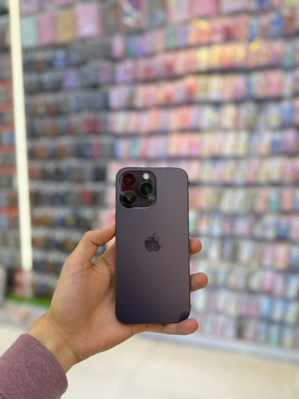 ايفون 14 برو ماكس
السعر: ٧٠٠ الف دينار فقط

ذاكرة 256

بطارية 94%

نضافة 100%

كله شغال مابي مشكلة

وتربروف

شرق اوسط

كامل ملحقات 

العنوان / الأنبار - القائم

 الرود للمستخدم 📍🏗️

توصيل موجود


**إذا كنت صاحب هذا الإعلان وتريد حذفه لأي سبب، رجاءا أرسل رسالة إلى الدعم الفني**