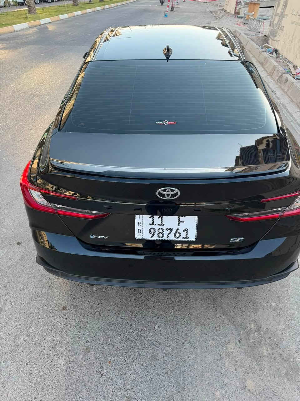 السلام عليكم
للبيع كامري 2025 هايبرد وارد امريكي 
حادث بنيد+ جاملغ  رقم بغداد بأسمي 
مواصفات se 
#السعر 180$
شاشة وكامرة 
رادار امامي وخلفي + جوانب 
اشاير بالمري
تبريد قطعتين 
كشناد جلد + كشن كهرباء 
مودات قيادة 
رادار قرأة الاشارات المرورية 
توقف ذاتي عند الاقتراب 
شفتات ستيرن 
عدادات ديجتال 
شحن واير ليس 
ويلكب 18 
مكان السيارة بغداد 
للاستفسار ***********
