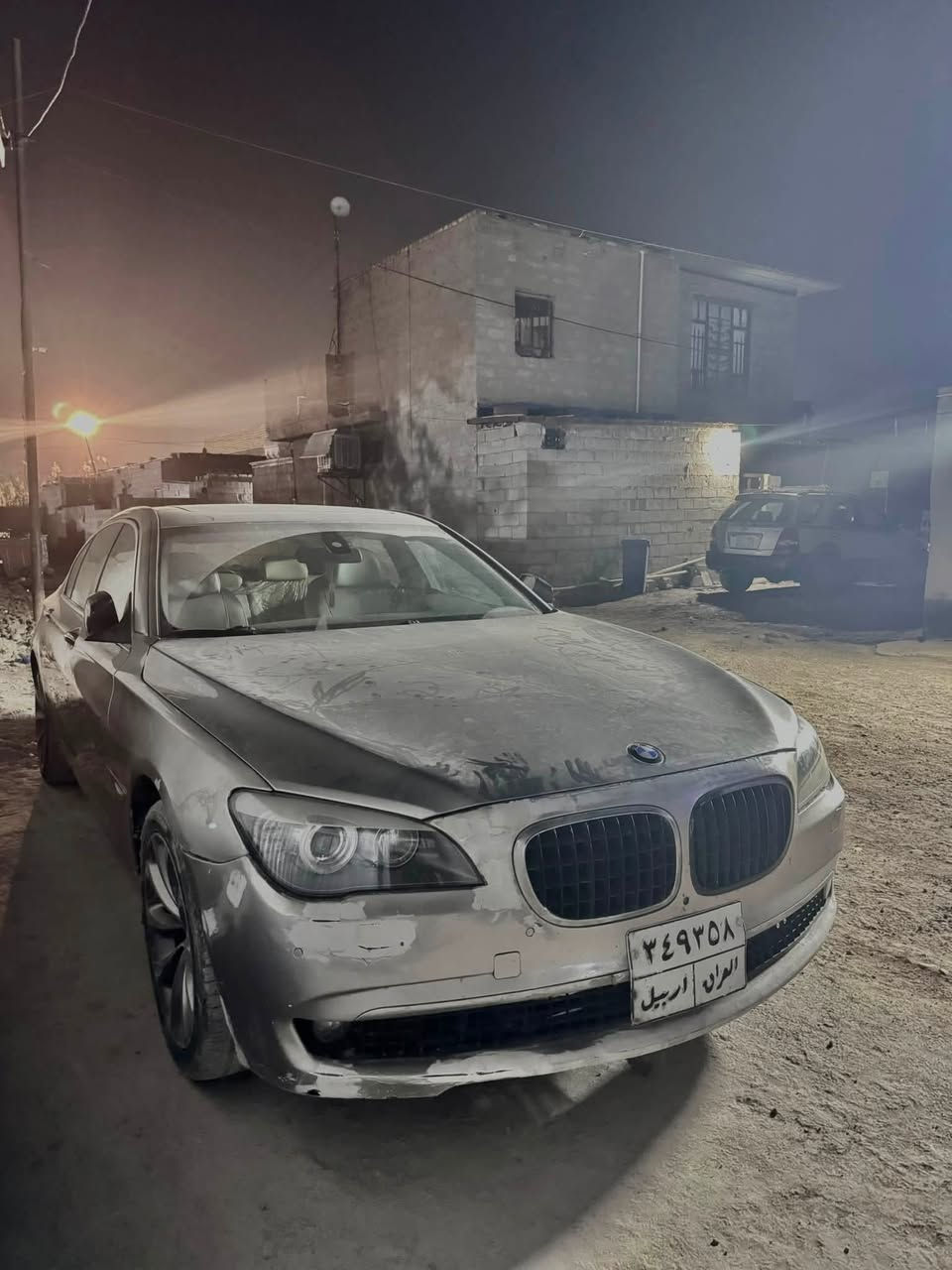 السلام عليكم f01 السياره 740d موديل 2010 عليها غرامه 21ورقه صاحبها ب اربيل شرط التحويل السياره مكينتها گامت وجبتلها مكينه وگير8نمر n52
المكينه رادلها ضفيره وعقل وداينمو وسلف السياره كفاله عامه من الصبغ عدا خشم الچاملغ الامامي بي بارد ع كد شبر والدعاميه الخلفيه مو حلوه رادلها صبغ العنوان بغداد السعر 125وبيها مجال بسيط للبيع او مراوس***********
