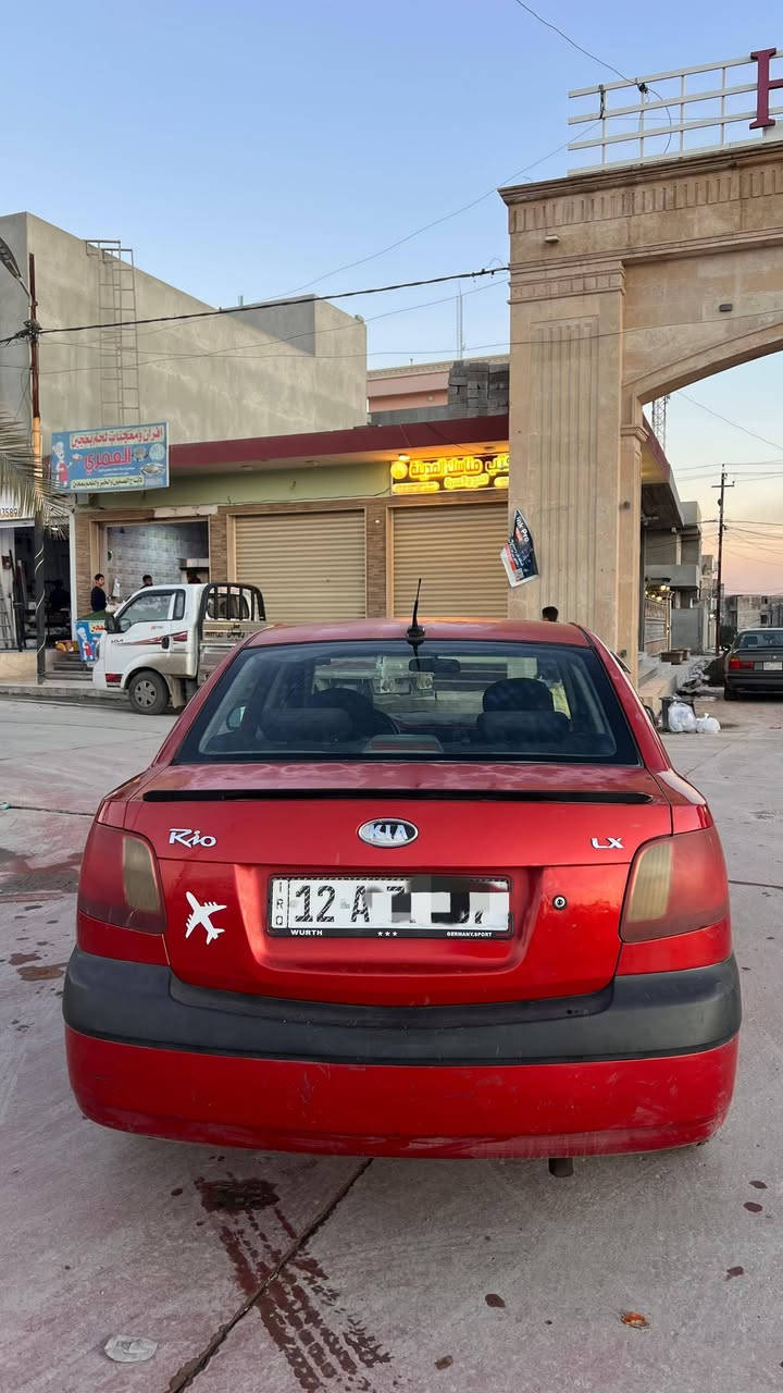 كيا ريو امريكي 2009
توماتيك مكينه16 كير بشرط
تدفئه تبريد شرط
رقم نينوئ مسطر باسمي 
السياره بدون صبغ وكلها كود واحد
السعر 88$
***********
***********
