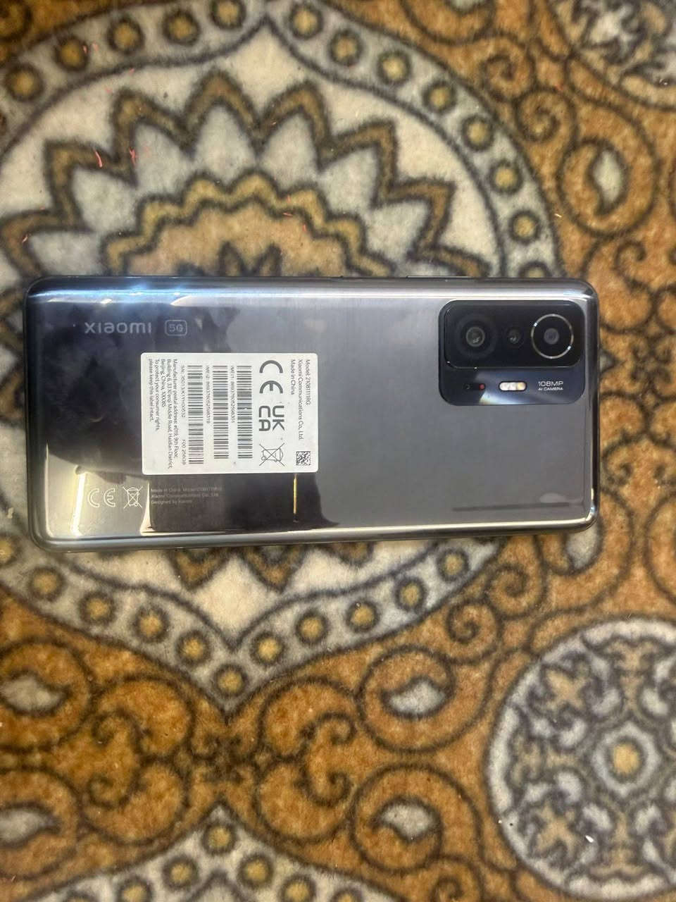 السلام عليكم تلفون xiaomi 11T 
التلفون نضيف %100 مكفول كفالة عامة
مامصلح ولاشي مبدل
الذاكرة 256 والخارجية 8 
جديد مع جميع ملحقاته 
الشاحنة و الكارتون 
للتواصل ***********
السعر 420 الف وبي مجال قليل
المكان بغداد الرواد
