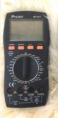 ملتيميتر • بروسكيت • مستعمل نظيف