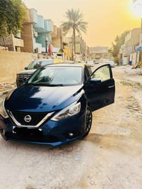 مرخصة الادمن بيع مستعجل نيسان سنترا  2018 ازرق رقم سليمانية سنوية 2029...